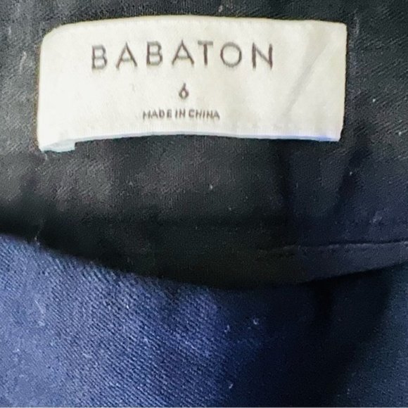 BABATON Women's Elliott Bi Stretch navy Blue Skinny Pants, Size 6 - Picture 4 of 9
